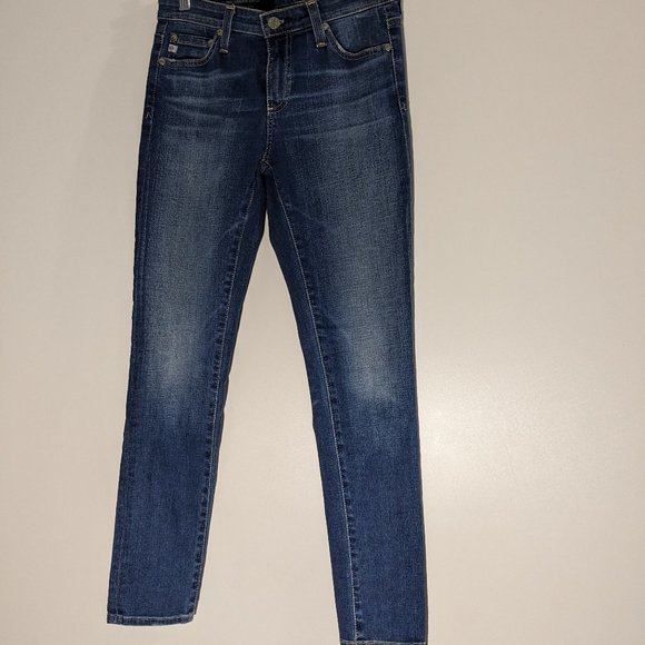 *3/$10* Ag Adriano Goldschmied The Legging Ankle Super Skinny Size 25R - Picture 2 of 8